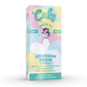 Cake Delta 10 Ice Cream Rosin 510 Cartridge