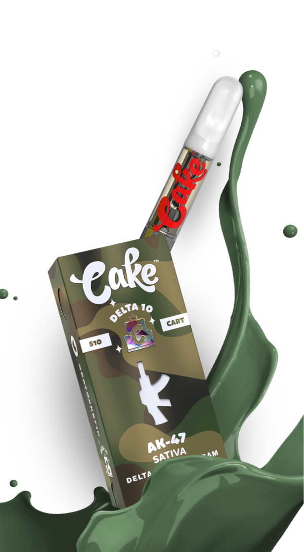 Cake Delta 10 AK-47 510 cartridge